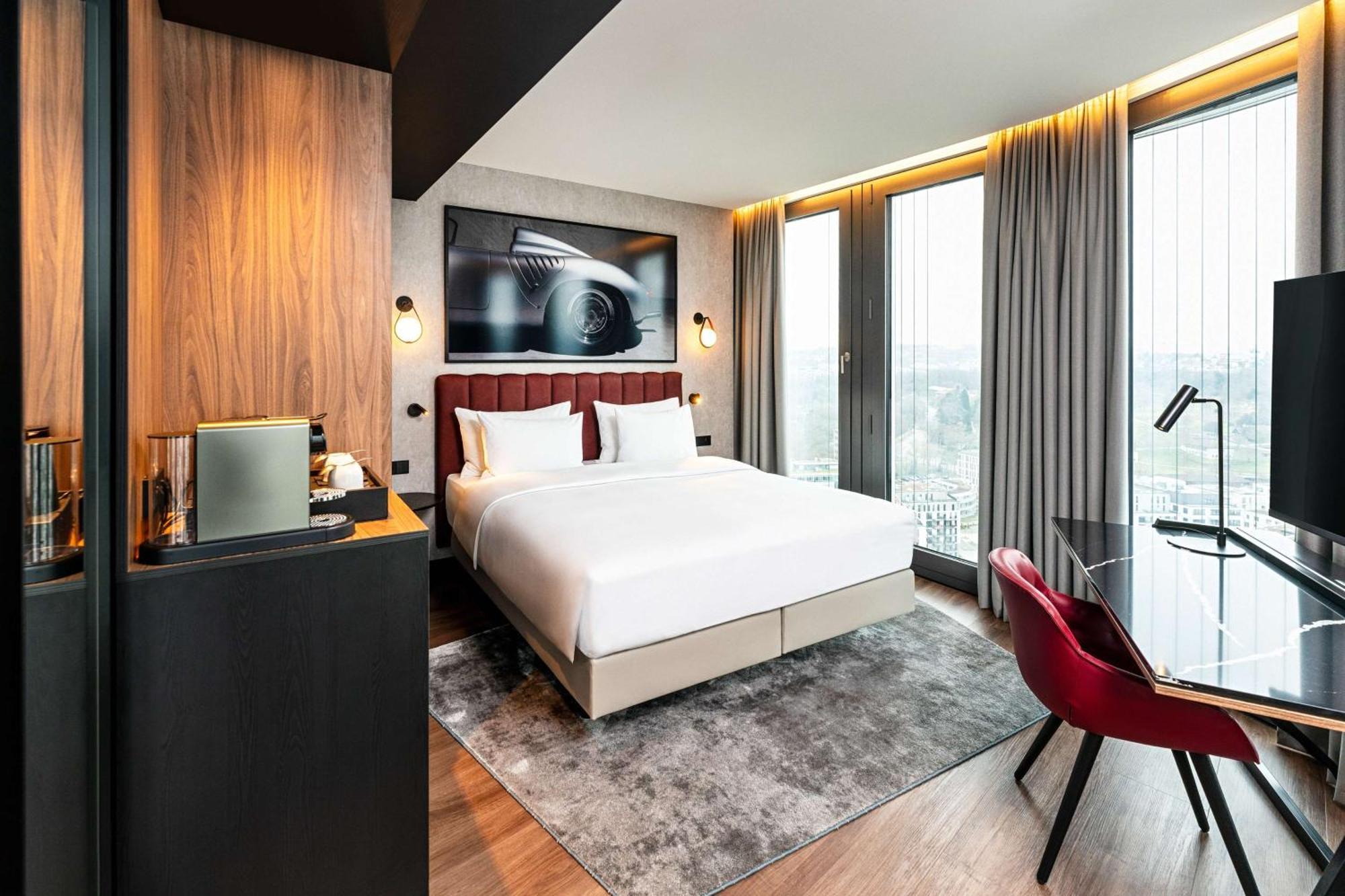 Radisson Blu Hotel At Porsche Design Tower Stuttgart Luaran gambar